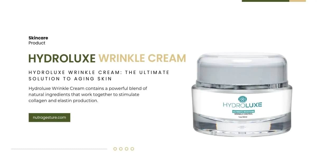 Hydroluxe Wrinkle Cream